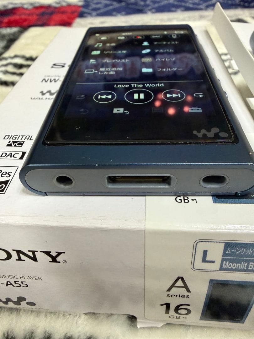 ソニーウォークマン NW-A55