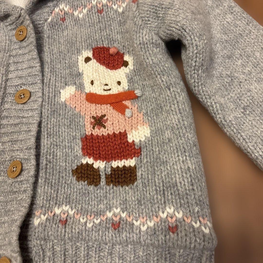 ファミリア　カウチンジャケット　サイズ110