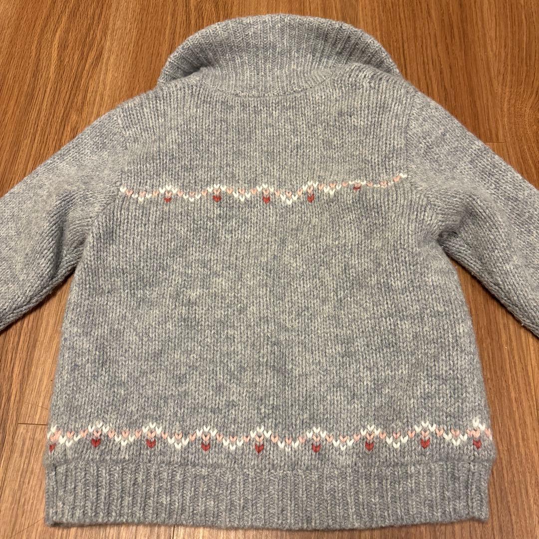 ファミリア　カウチンジャケット　サイズ110