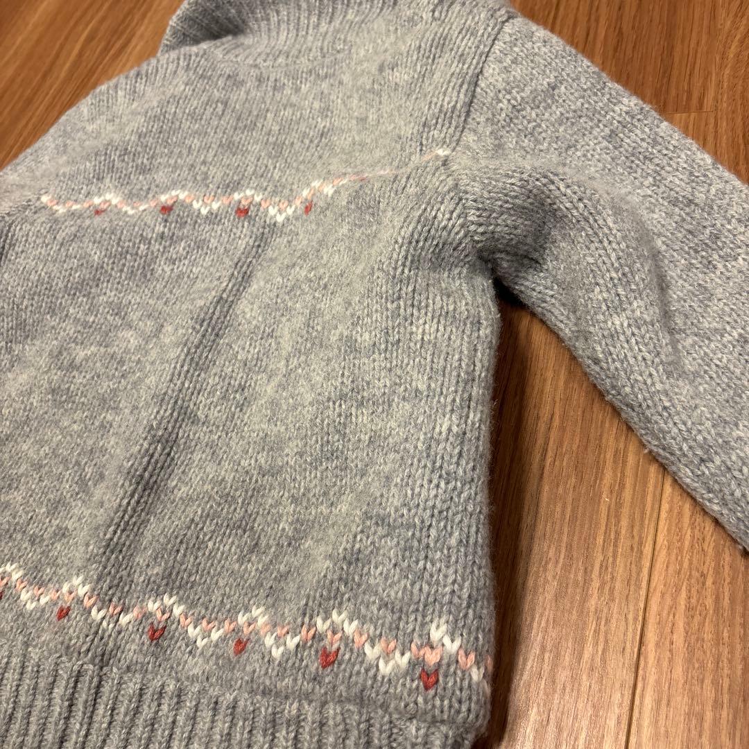 ファミリア　カウチンジャケット　サイズ110