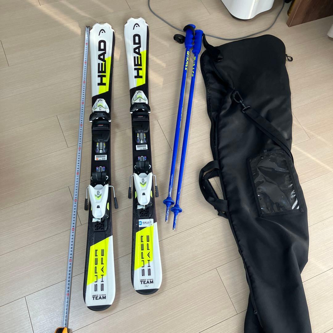 HEAD SUPER SHAPE スキーセット