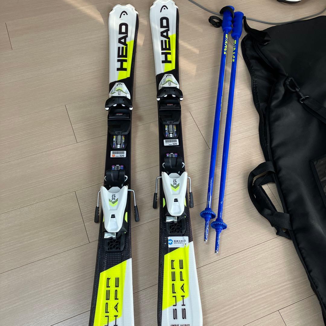 HEAD SUPER SHAPE スキーセット