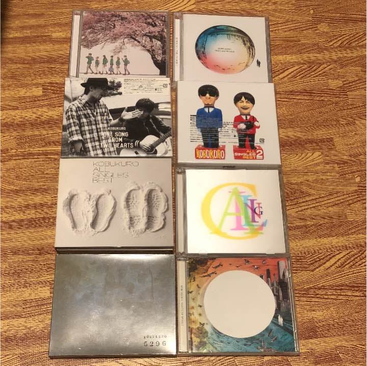 コブクロ アルバム（初回限定版）とシングル
