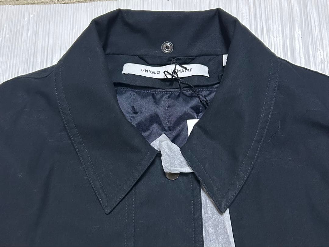 新品未使用品　UNIQLO AND LEMAIRE フーテッドコート　ブラック