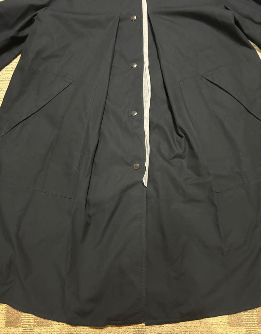 新品未使用品　UNIQLO AND LEMAIRE フーテッドコート　ブラック