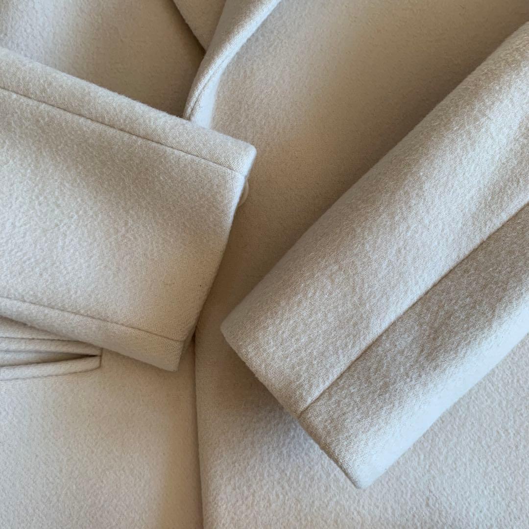 ENFOLD エンフォルド メルトン コクーン チェスターコート 36