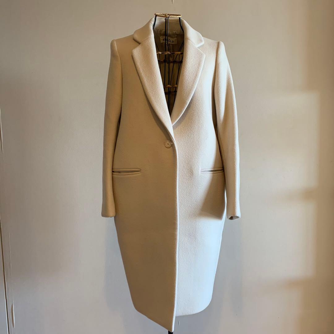 ENFOLD エンフォルド メルトン コクーン チェスターコート 36