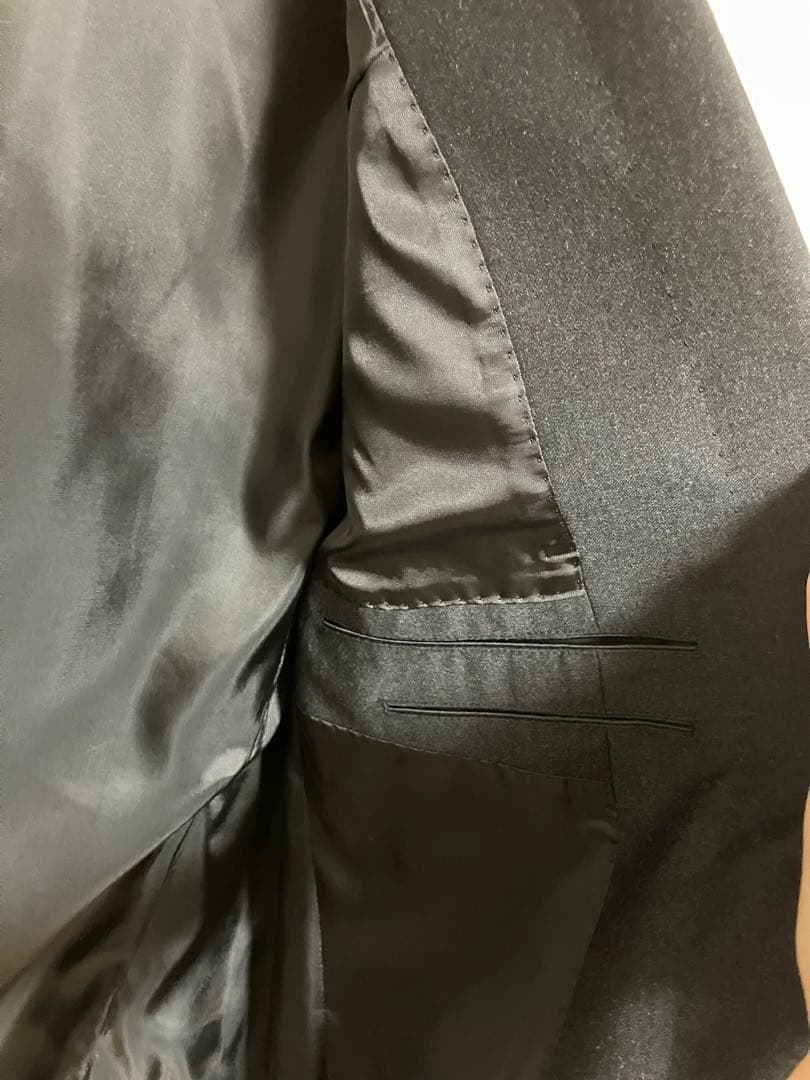 UNIQLO +j ウールジャケット ウールパンツ ダークグレー セットアップ