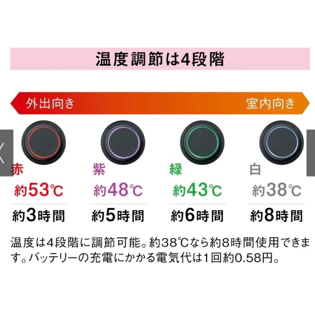 温熱ダウンベスト スピードウォーム（バッテリー付き） レディース用　MーL