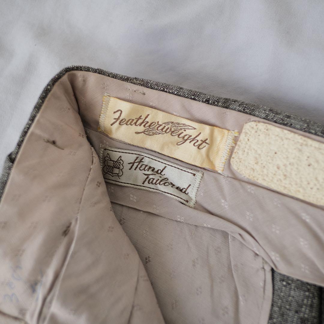 50s 60s USA製 絣 カスリ スラブ レーヨン スラックス