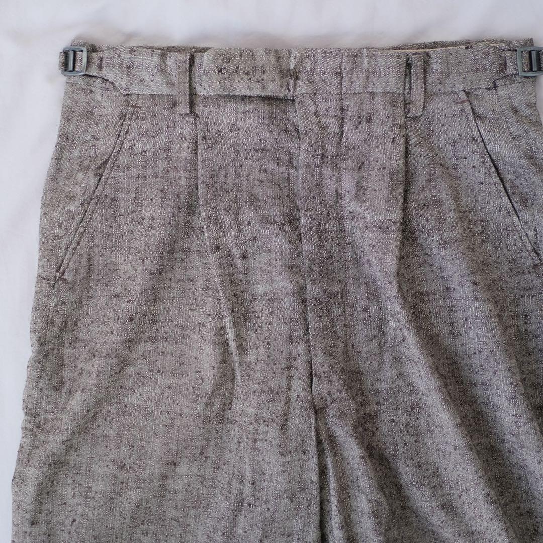 50s 60s USA製 絣 カスリ スラブ レーヨン スラックス