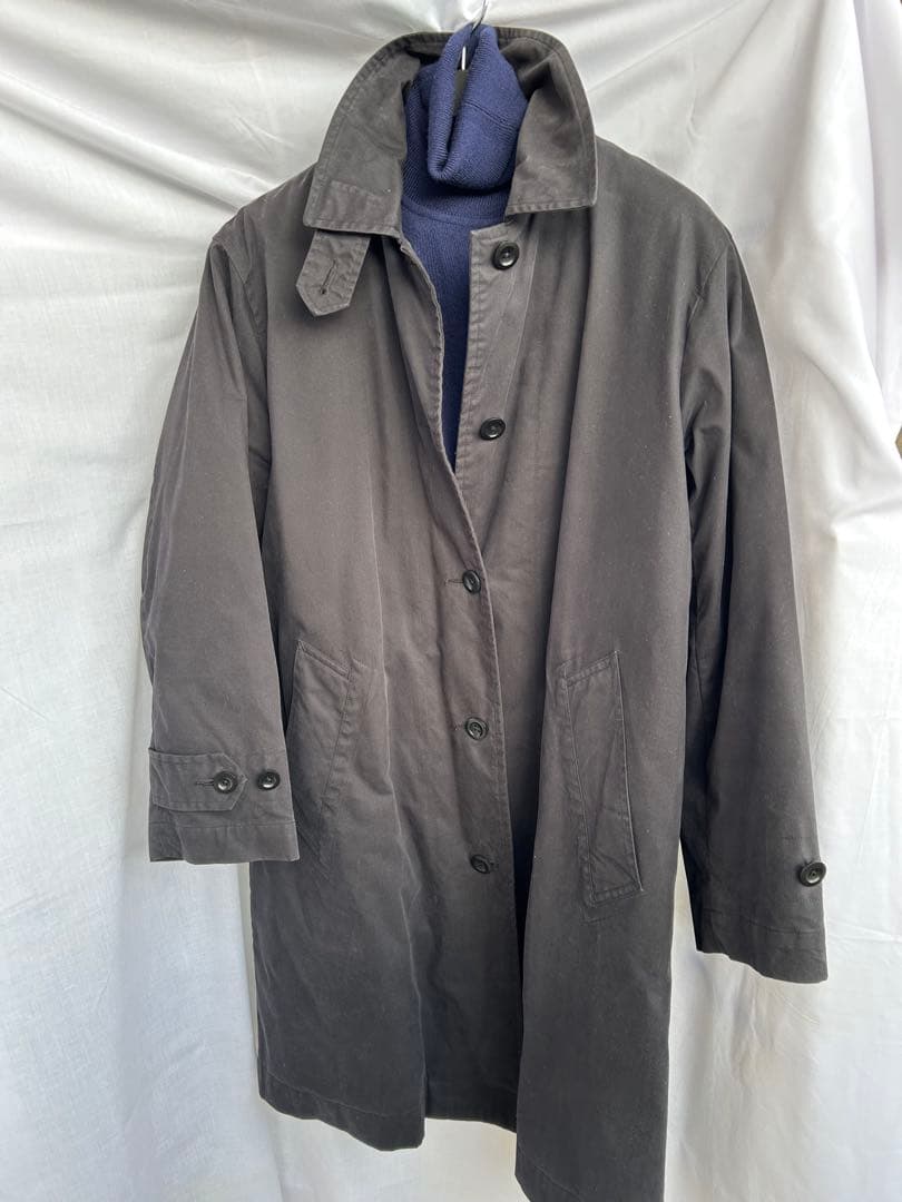 MHLサイズL黒か紺ワークコート・ダウンライナー・撥水