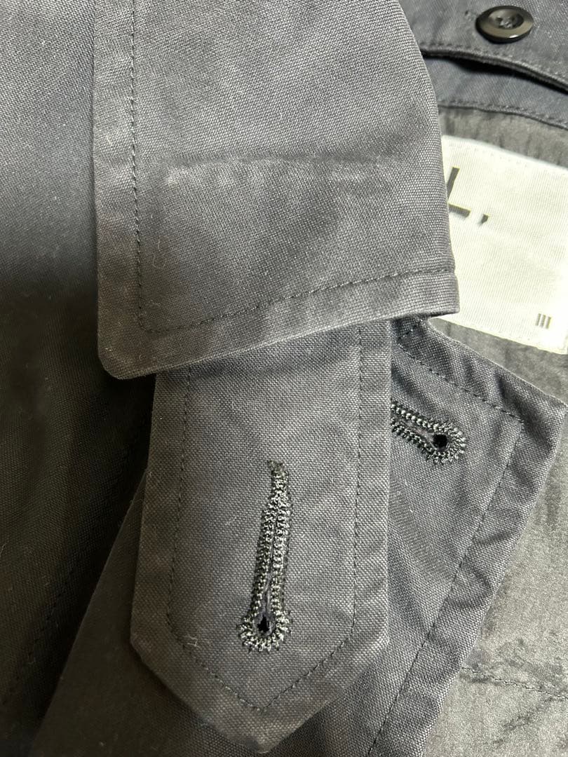 MHLサイズL黒か紺ワークコート・ダウンライナー・撥水