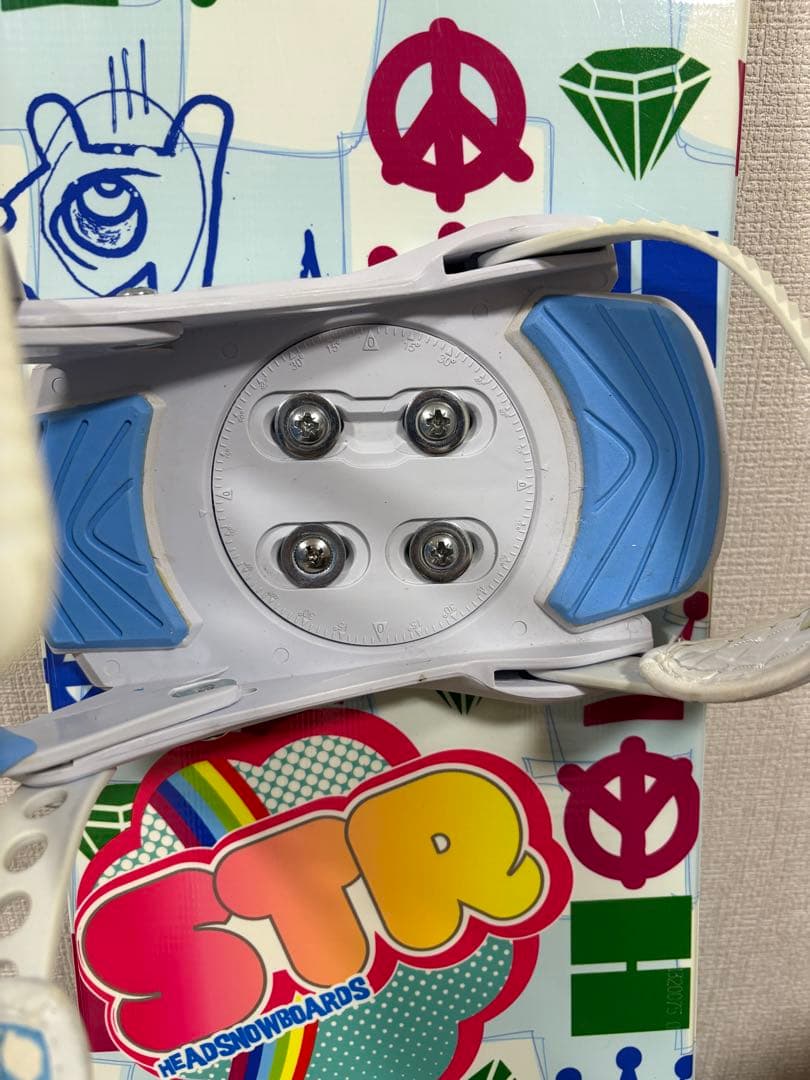 キッズ　スノーボード　HEAD STR 120 ビンディングセット