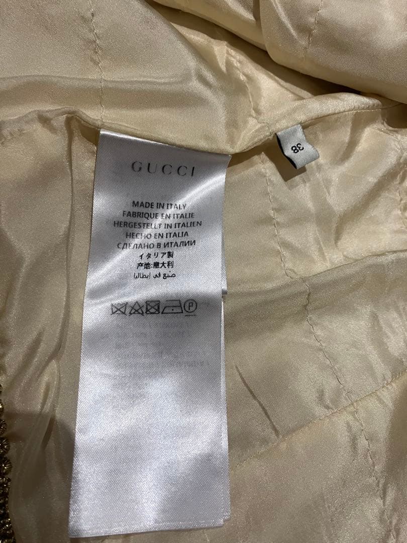 gucci ツイードベスト