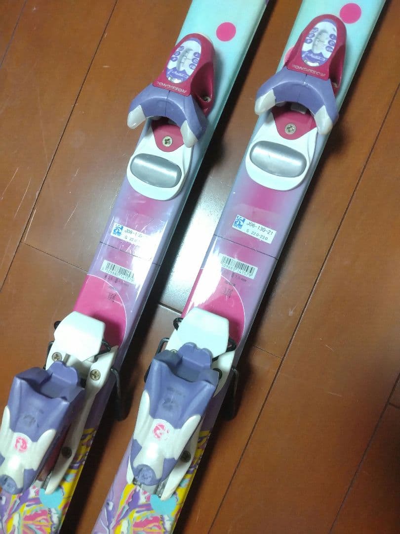 【ROSSIGNOL☆】130cm　スキー板セット♪　送料無料！
