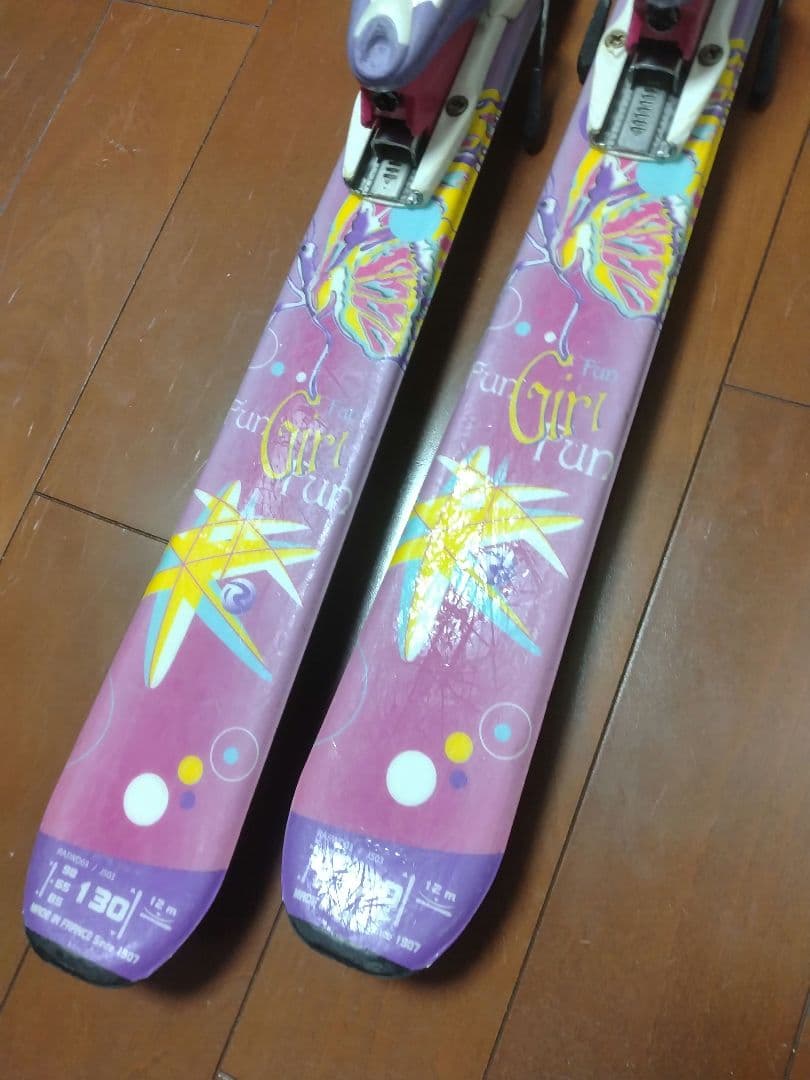 【ROSSIGNOL☆】130cm　スキー板セット♪　送料無料！