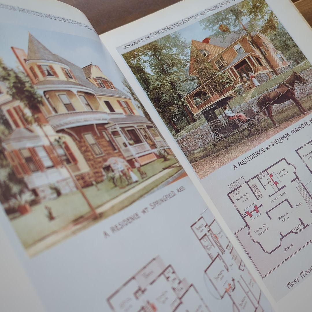 洋書　希少　AMERICAN　VICTORIANA　ビクトリアン　建築　設計