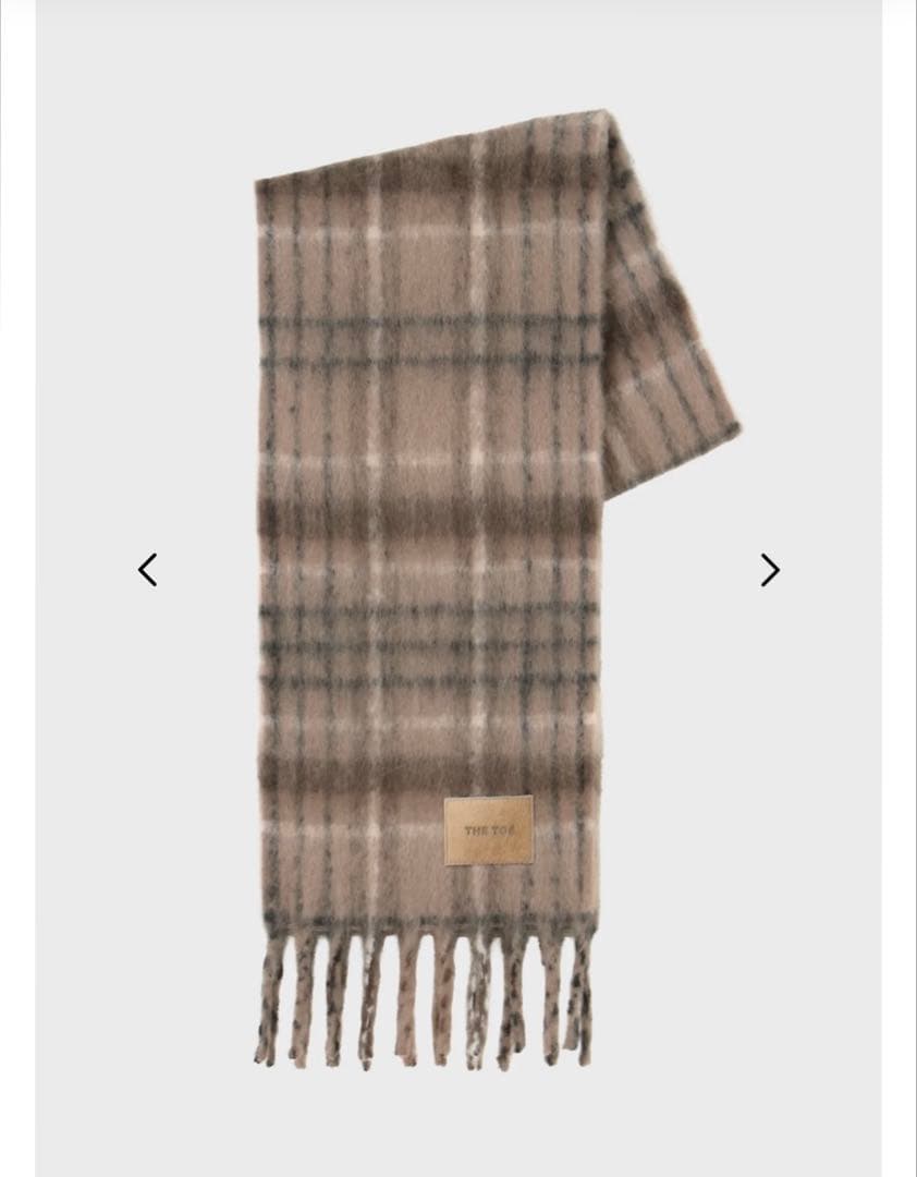 THETOEクリスマスボックスEberhard CheckMufflerマフラー