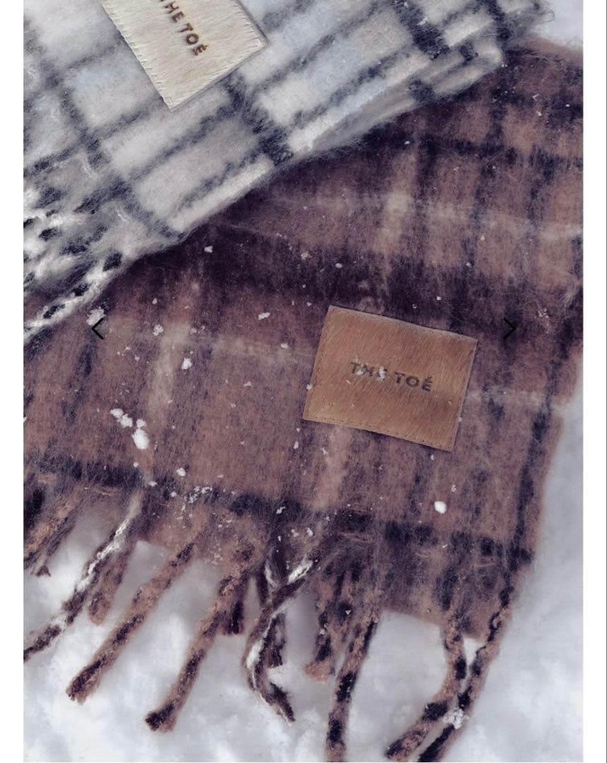 THETOEクリスマスボックスEberhard CheckMufflerマフラー