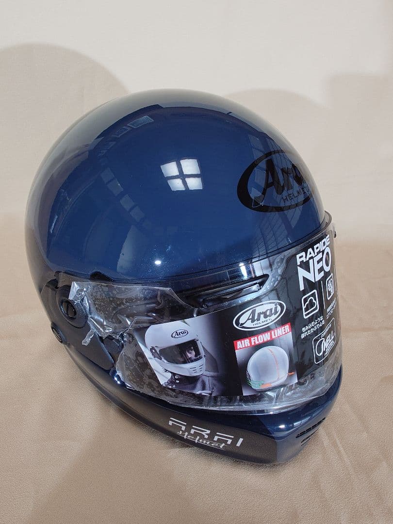 ARAI RAPIDE NEO REACT XL ナイトブルー