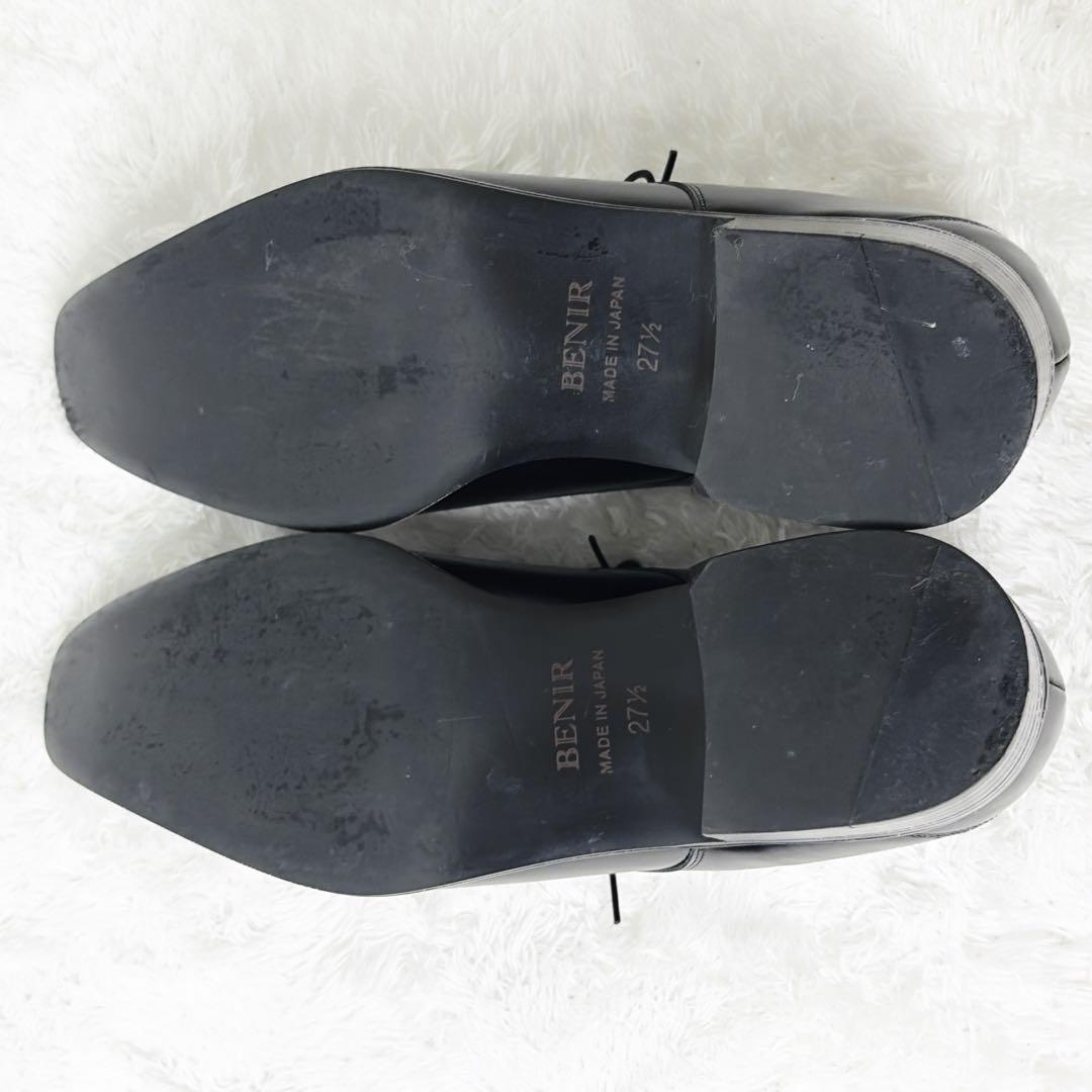 極美品✨BENIR べニル Plane Toe / BK 5511 ヒール3cm