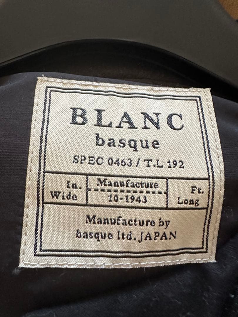 【美品】blanc basque ベスト黒　サイズ38