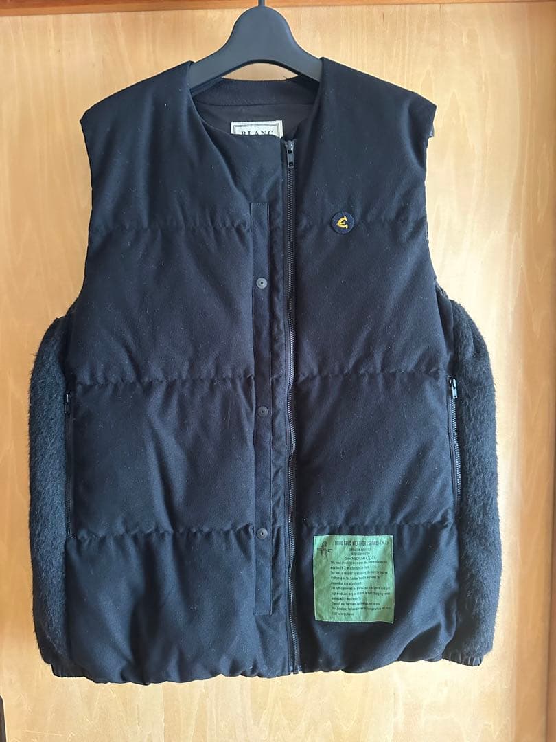【美品】blanc basque ベスト黒　サイズ38
