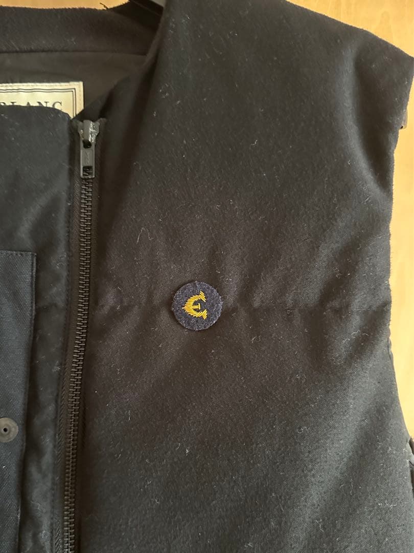 【美品】blanc basque ベスト黒　サイズ38