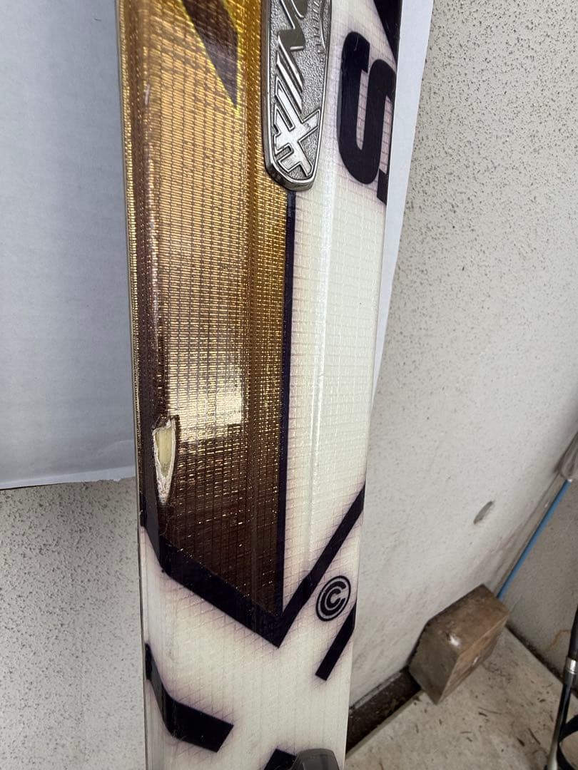 SALOMON Xwing 8 スキー板 166cm ストック付き