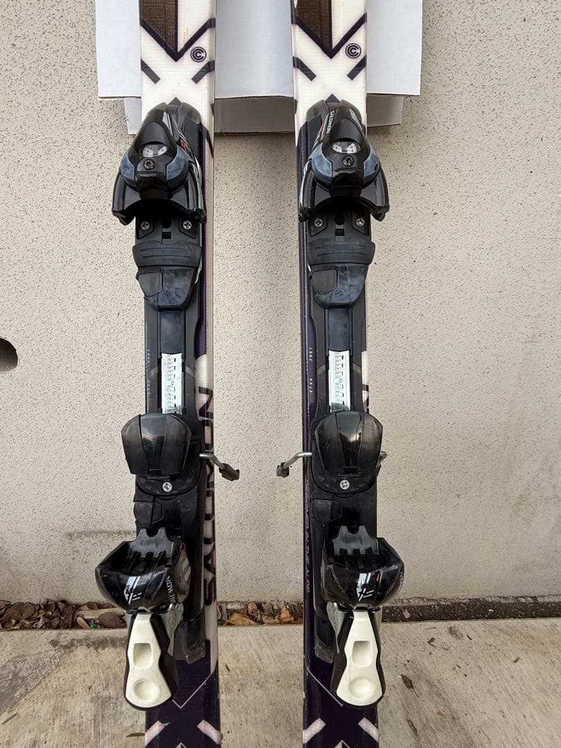 SALOMON Xwing 8 スキー板 166cm ストック付き