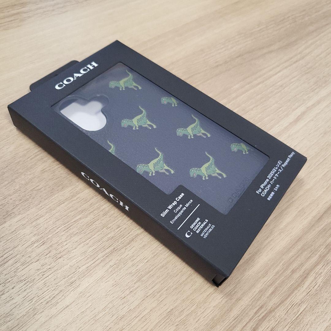 iPhone17 COACH（R）ハードケース／Repeat Rexy
