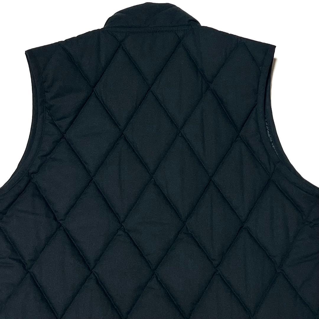 WESTRIDE VEST ウエストライド キルティングベスト ブラック