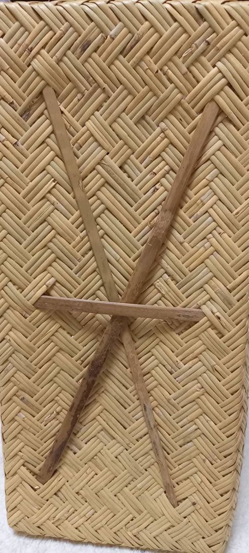 鳥越スズ竹かごバック 新品未使用　極上品