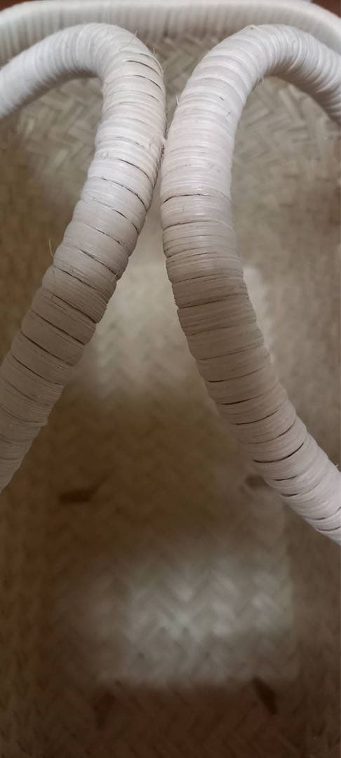 鳥越スズ竹かごバック 新品未使用　極上品