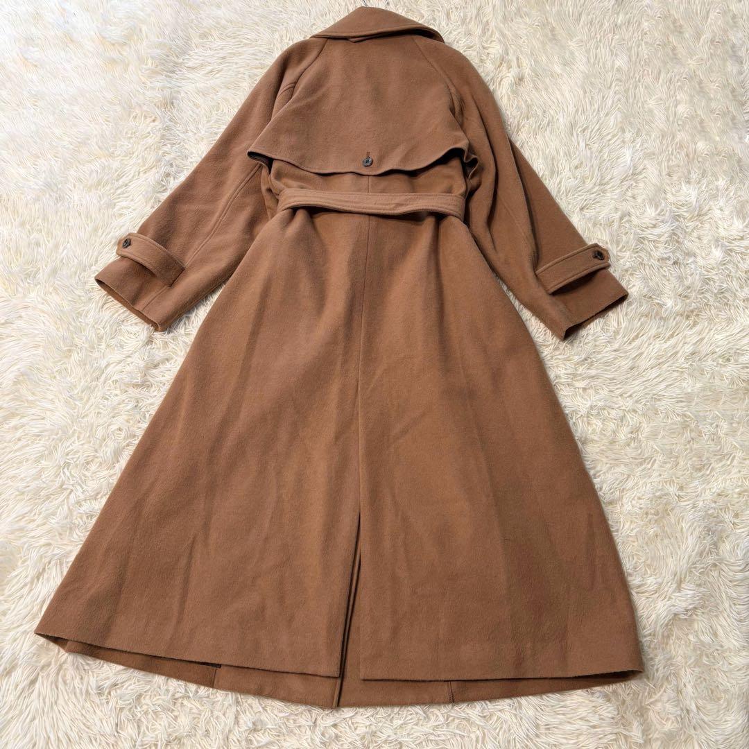 ✨極美品✨ スローブイエナ 23AW カシミヤ混ウールトレンチコート マキシ丈