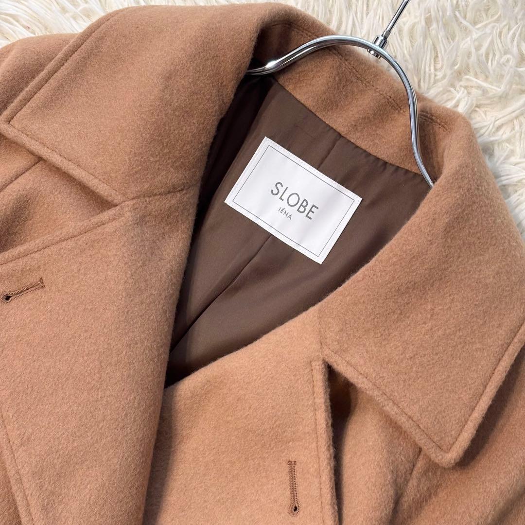 ✨極美品✨ スローブイエナ 23AW カシミヤ混ウールトレンチコート マキシ丈