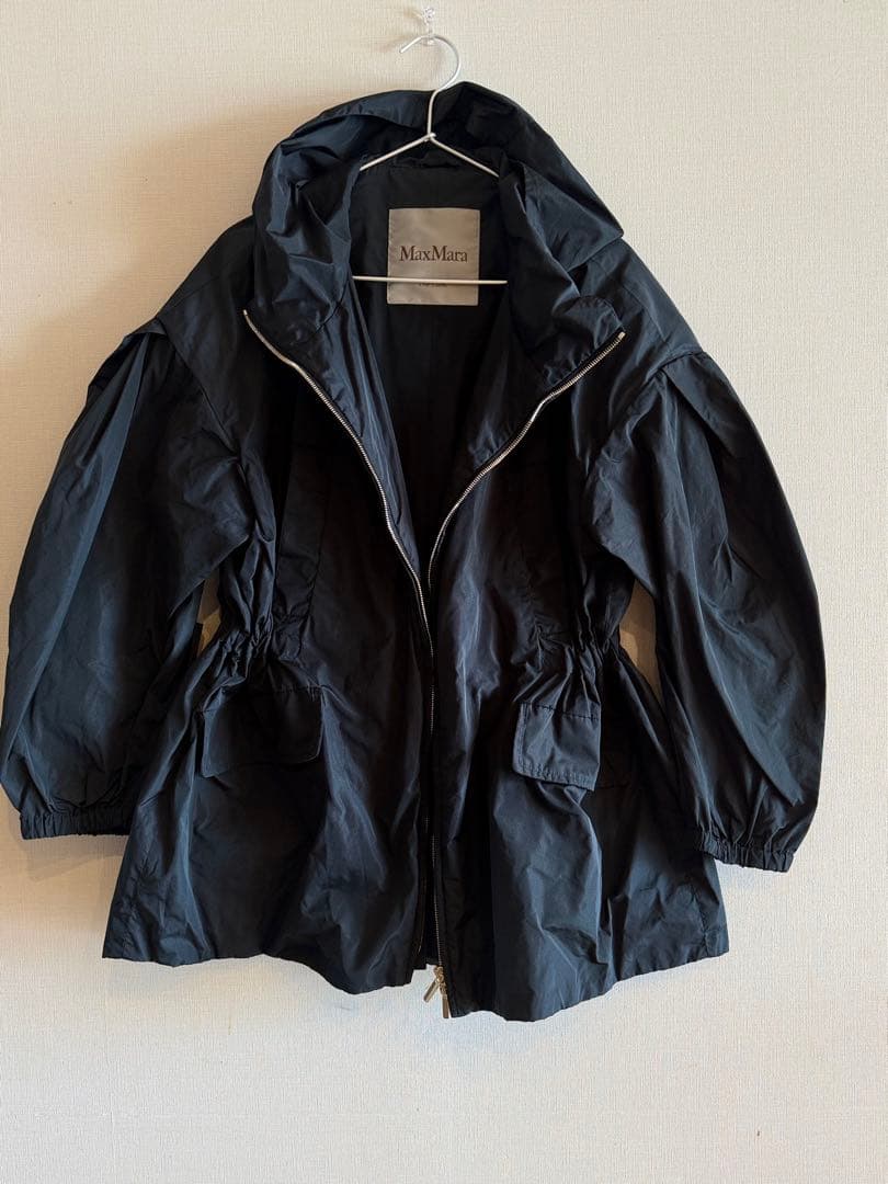 Max Mara The Cube フーデッド ナイロンジャケット 美品