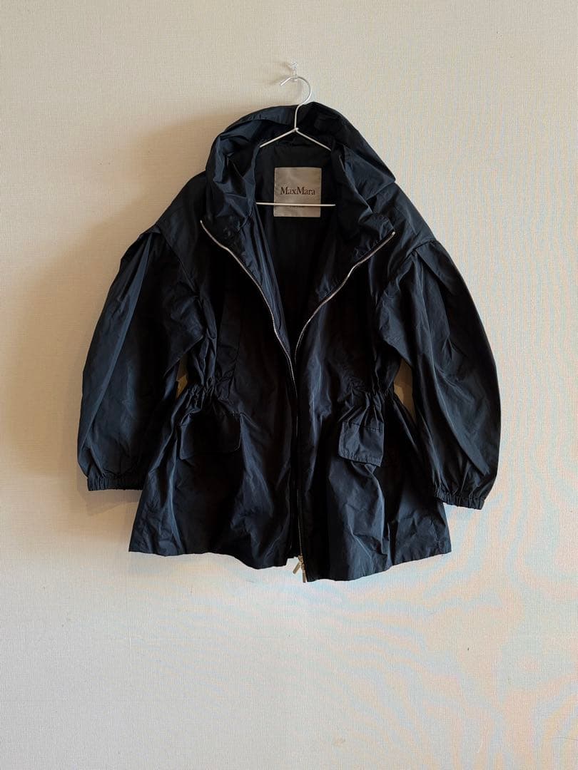 Max Mara The Cube フーデッド ナイロンジャケット 美品