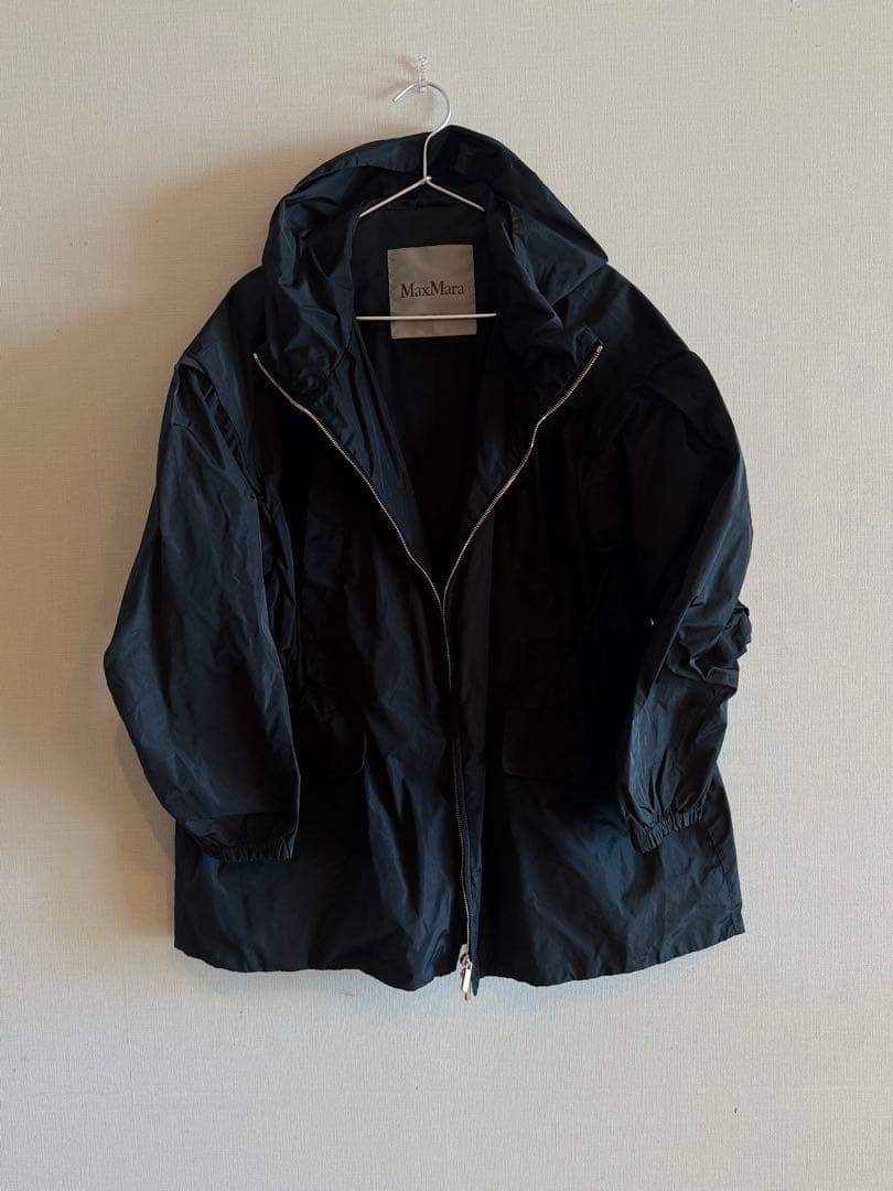 Max Mara The Cube フーデッド ナイロンジャケット 美品