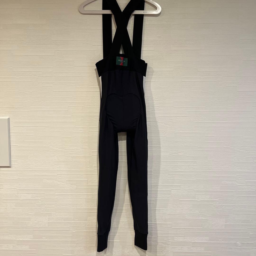 CAFÉ DU CYCLISTE 黒　ブラック　ビブタイツ　コートダジュール