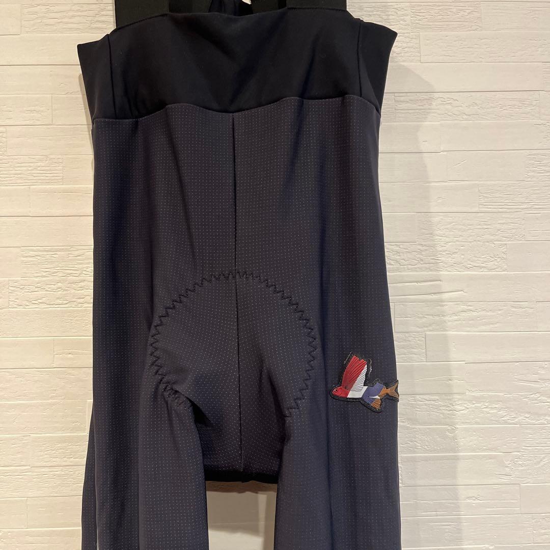 CAFÉ DU CYCLISTE 黒　ブラック　ビブタイツ　コートダジュール