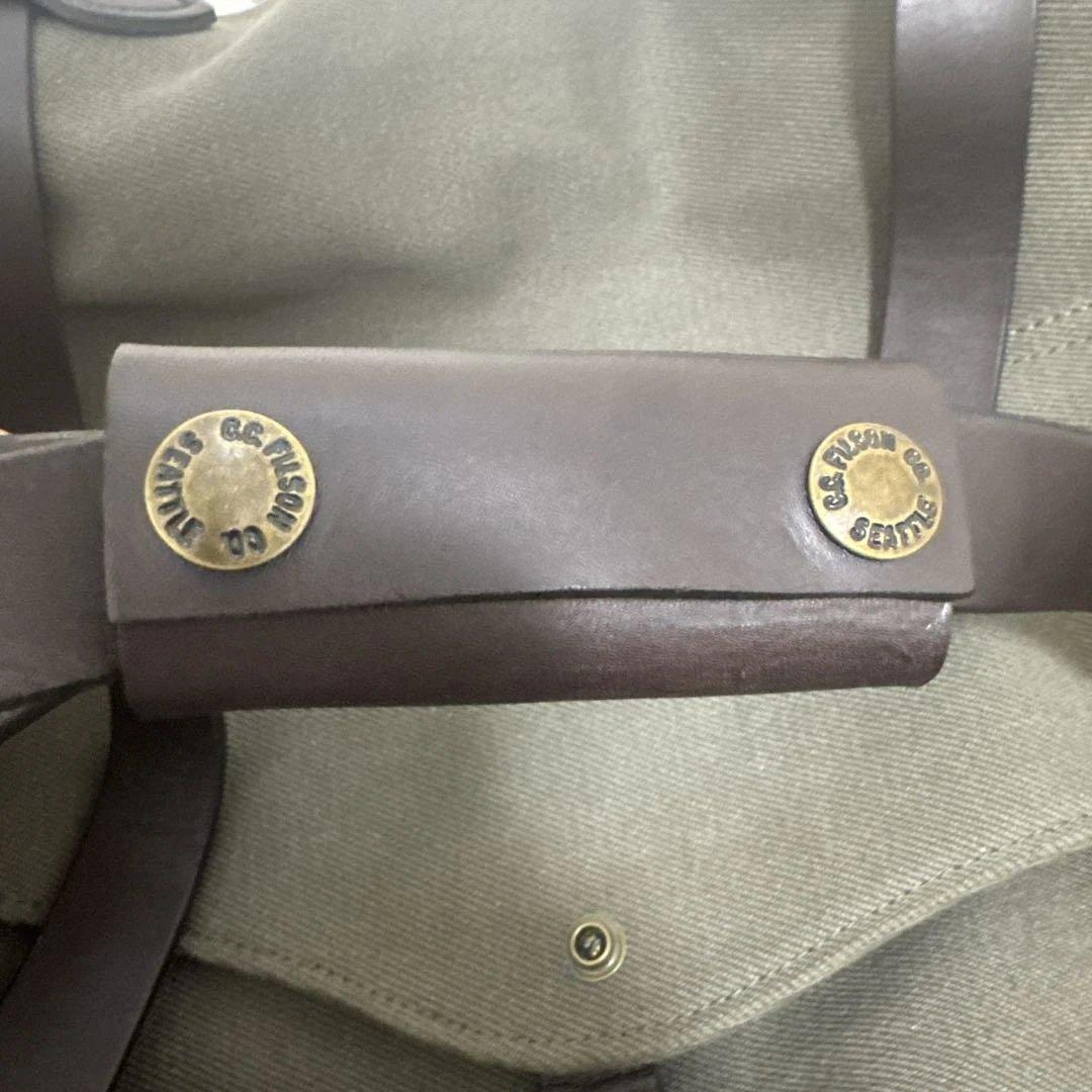 【使用1回】FILSON フィルソン スモールラギッドツィルダッフルバッグ