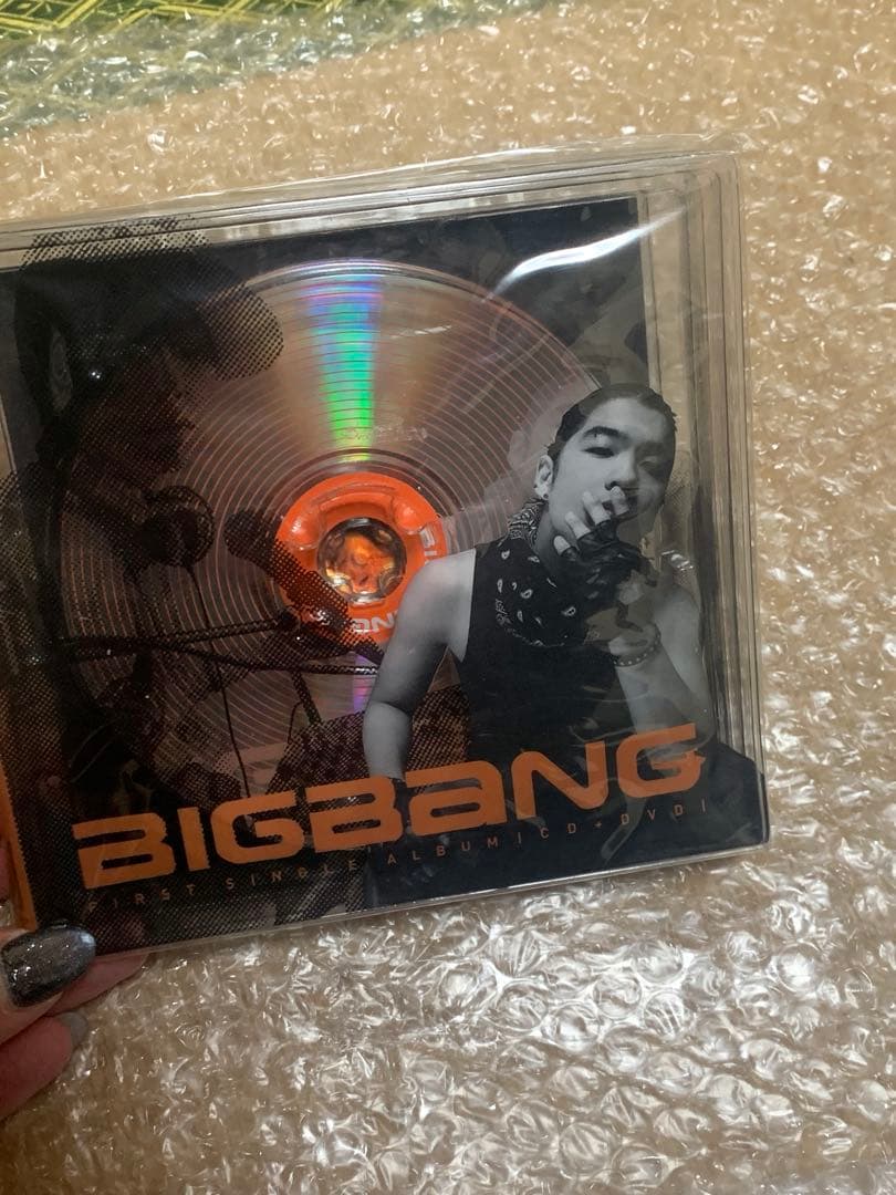 BIGBANG FIRST SINGLE CD G-DRAGONフィルム付