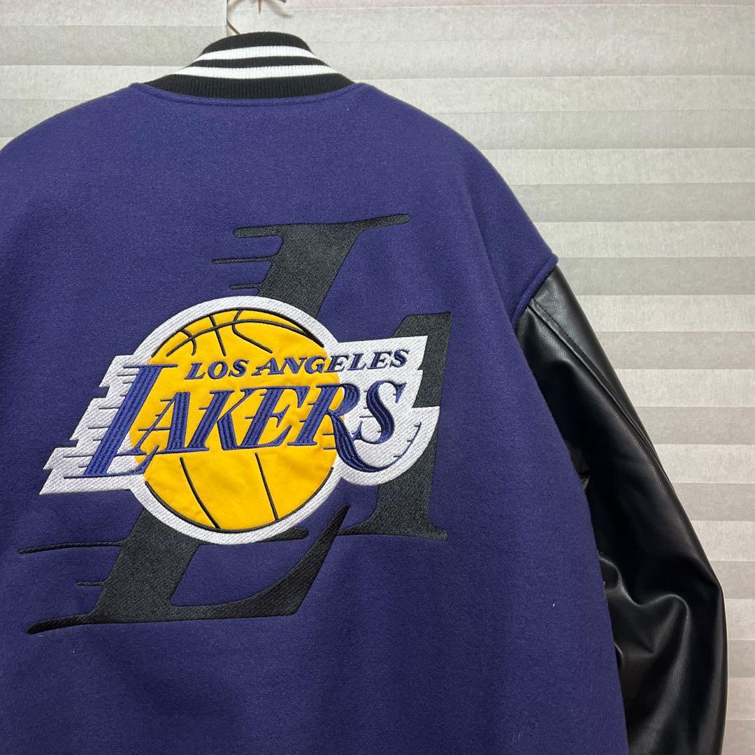LOS ANGELES LAKERS スタジャン 紫