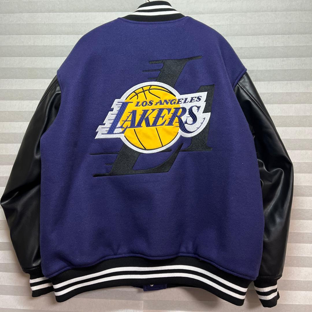 LOS ANGELES LAKERS スタジャン 紫