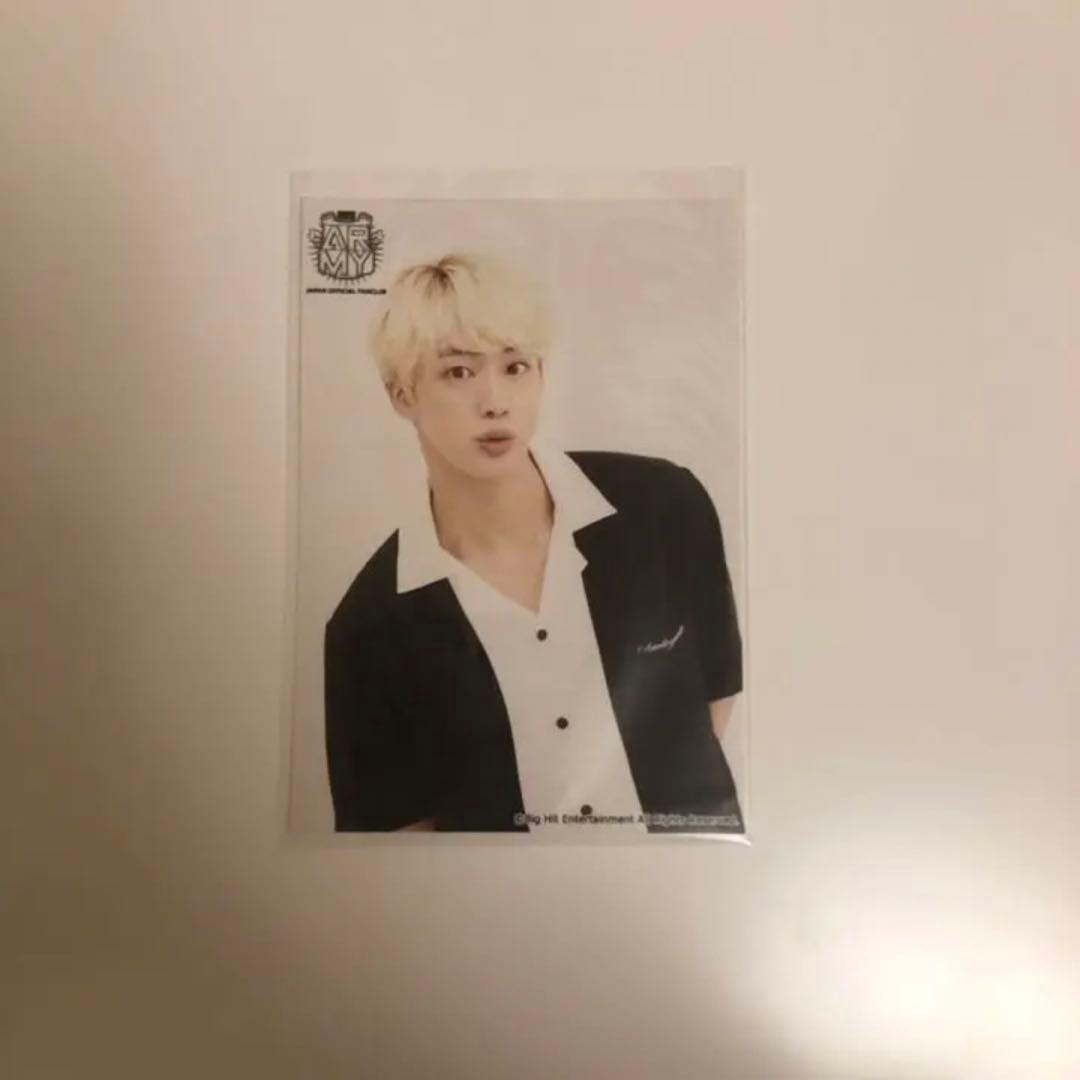 BTS ジン FC ファンクラブ 継続特典 フォト