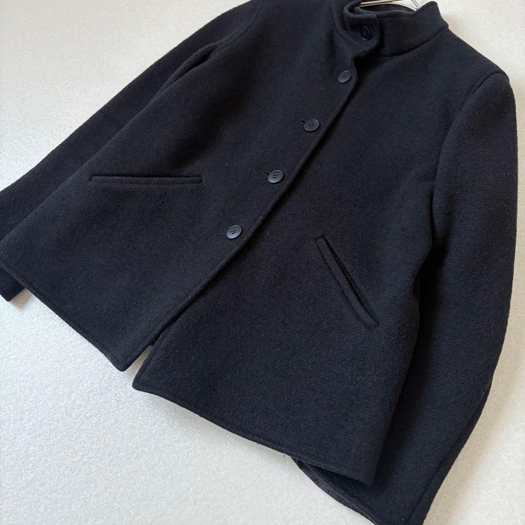 アニエスベー フランス製　ヴァージンウール　ショートコート 2