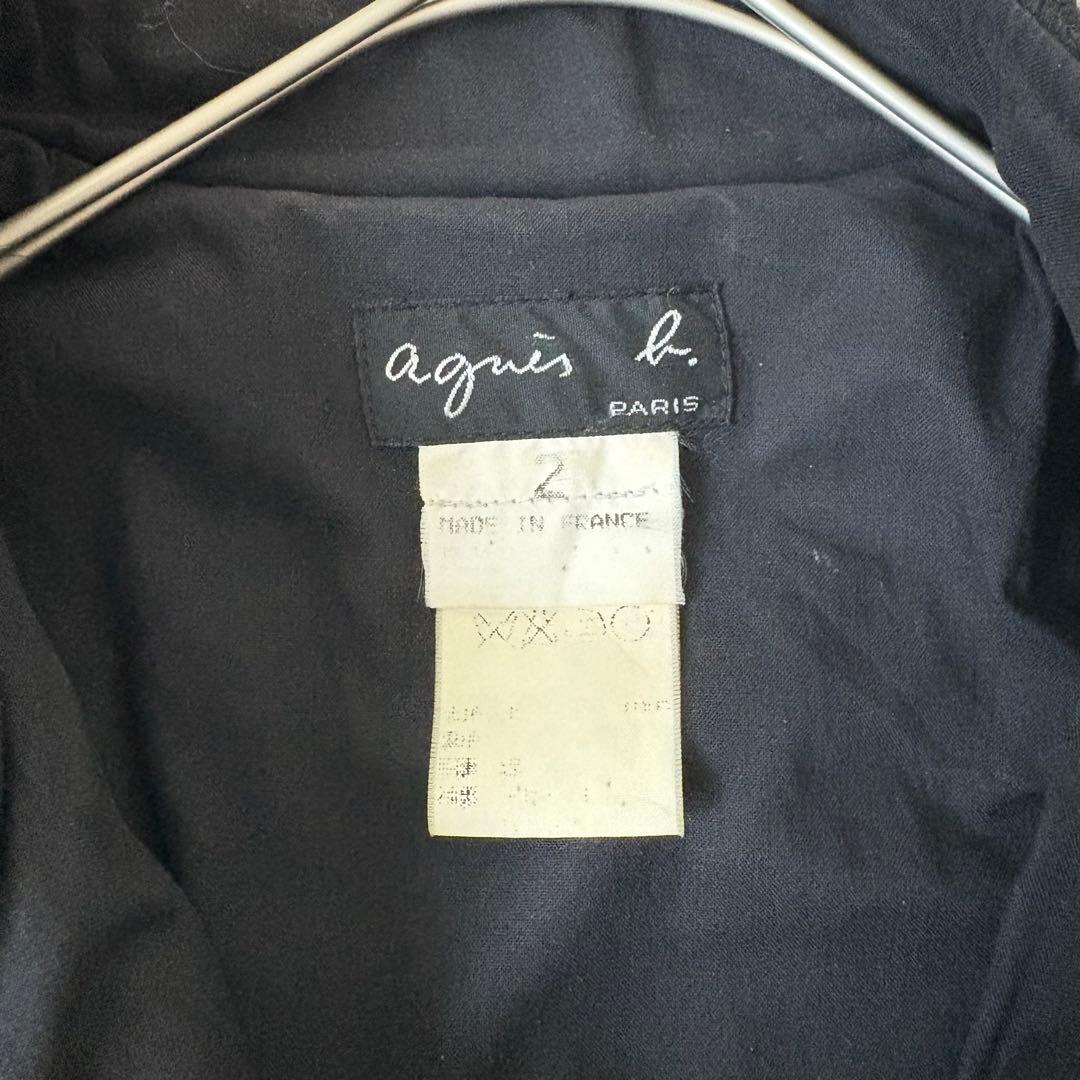 アニエスベー フランス製　ヴァージンウール　ショートコート 2