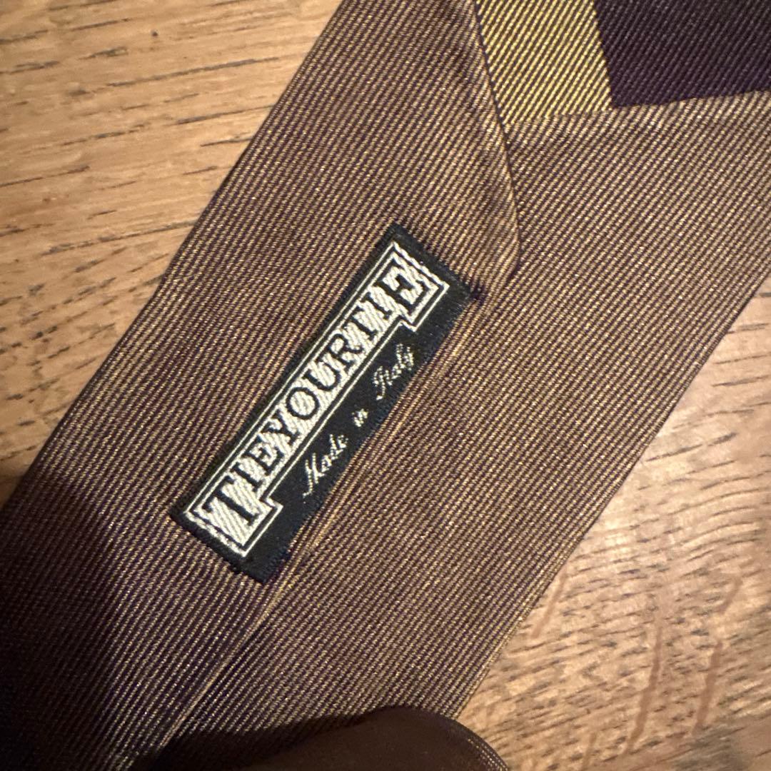 タイユアタイ セッテピエゲ ソリッドネクタイ